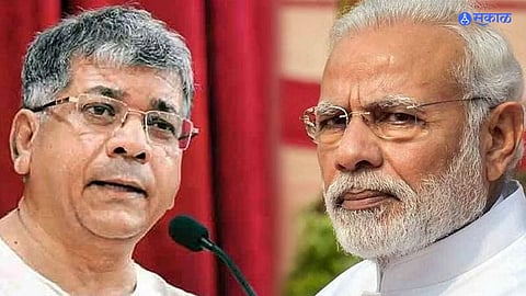 prakash Ambedkar & Modi