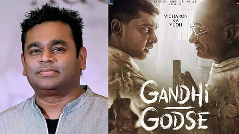 a r rahman , gandhi godse ek yudh, gandhi godse ek yudh film controversy