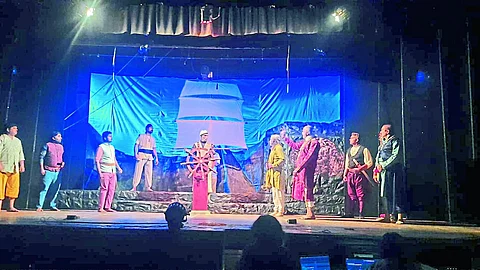 An episode from the play 'Chetukwara'.