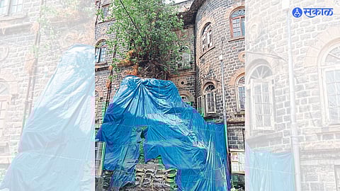 A sack of sacks applied to the dangerous area