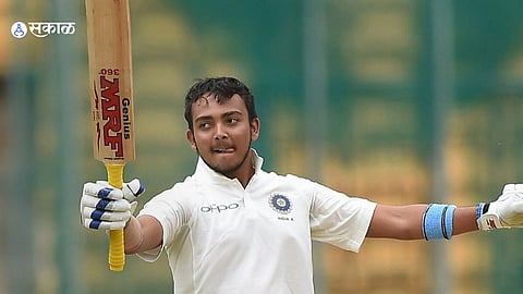 Prithvi Shaw Double Century