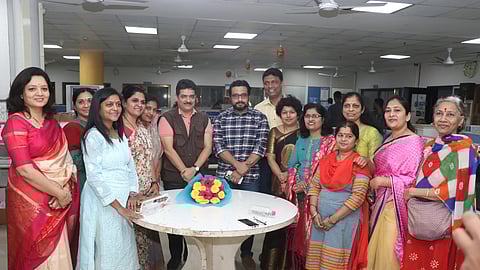 Actor MP Amol Kolhe meeting with tanishka