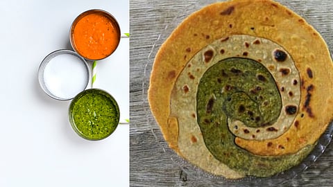 Tiranga Paratha Recipe