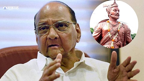 Sharad Pawar on sambhaji maharaj controversy dharmaveer Anand dighe eknath shinde thane