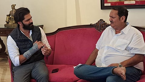 NS leader Amit Thackeray met MP Udayanraje Bhosale