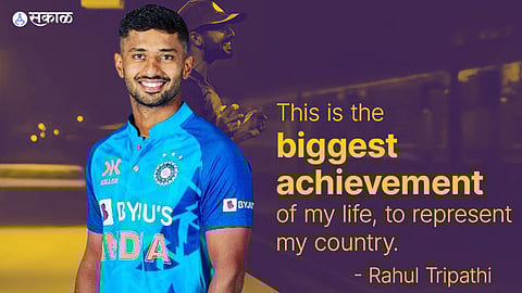 Rahul Tripathi India Vs Sri Lanka 2nd T20