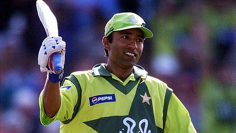 Pakistan cricketer Saeed Anwar