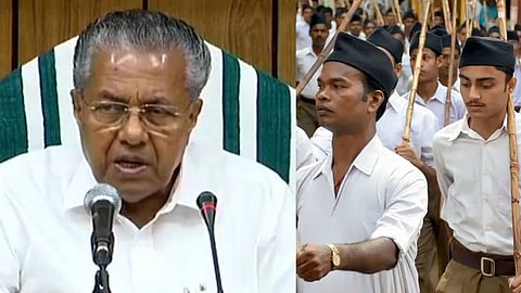 pinarayi vijayan AND RSS