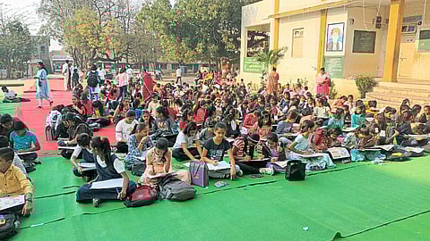 नारायणदास रामदास शाळेतील
६०५ विद्यार्थी सहभागी