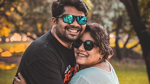 Hemant Dhome birthday post for wife kshitee jog