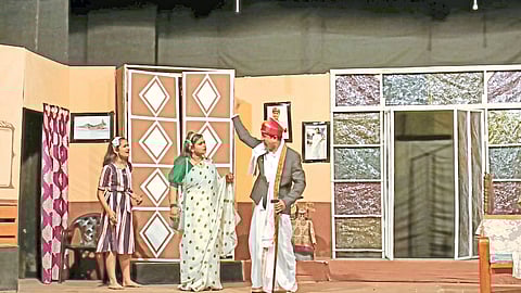 Scenes from the play 'Pala Pala Ko Adi Pal Ato'.