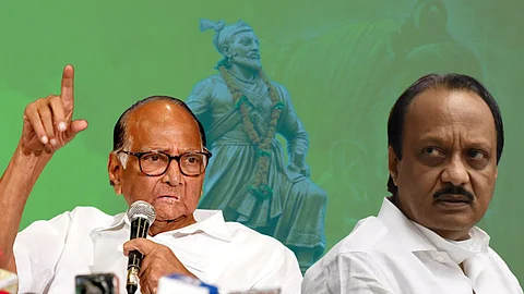Sharad Pawar and Ajit Pawar