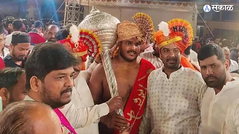 Abhijit Katke win Hind Kesari Kitab