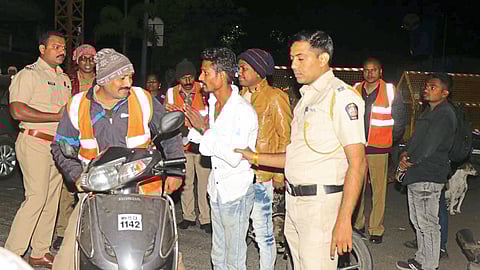 Police Taking Actions