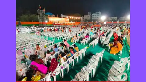 LIVE Update : भाजपच्या राष्ट्रीय अध्यक्षांचं सभेला नागरिकांची पाठ, खुर्च्या रिकाम्याच