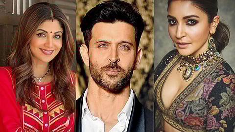 Shilpa Shetty, Hrithik Roshan, Anushka Sharma