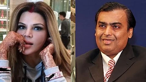 Rakhi Sawant and mukesh ambani