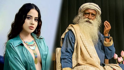 Urfi Javed Slams Sadhguru)