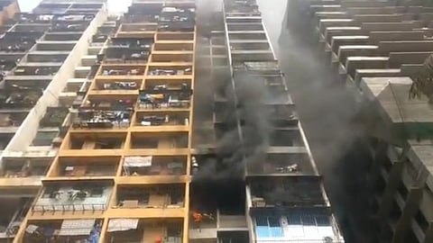 Mumbai Building Fire