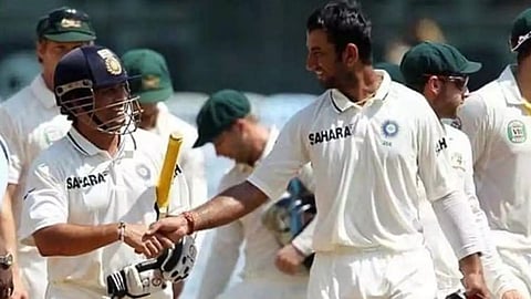 Sachin Tendulkar Cheteshwar Pujara