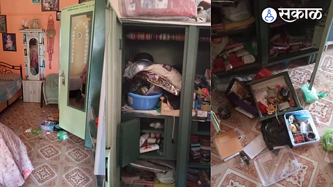 Burgled house