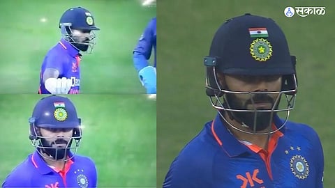 Virat Kohli got angry hardik pandya