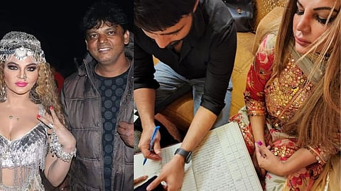 Rakhi Sawant, Rakesh Sawant , Adil Khan