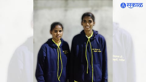 From left Nisha Vaijal and Vrishali Bhoye