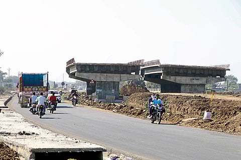 Flyover near Paladhi Bypass