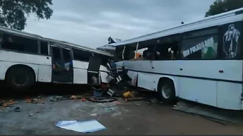 Senegal Bus Accident At least 40 killed dozens injured in bus collision in central Senegal