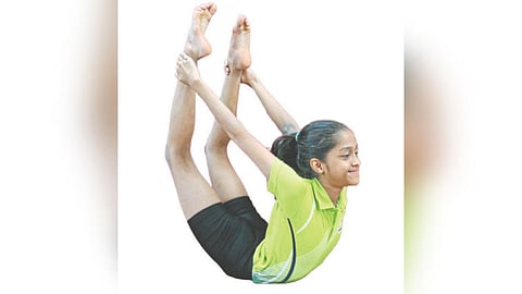 Swasthaym 2023 yoga child health Dhanurasana modern yoga as exercise