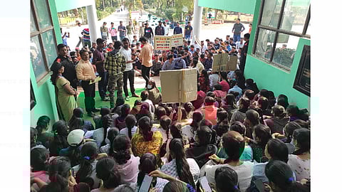 rahuri university agriculture engineering student Agitation