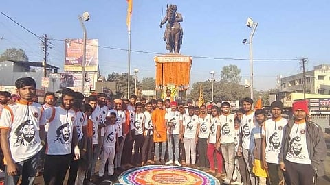 Shiv Jayanti 2023 Shiv Jyoti processions from Bhor