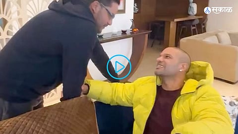 Valentine Day Shikhar Dhawan Video