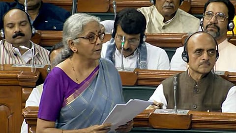 Finance Minister Nirmala Sitharaman