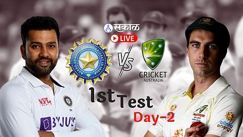 India Vs Australia 1st Test Day 2