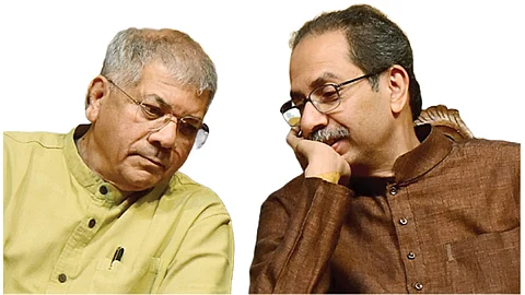 Prakash Ambedkar and Uddhav Thackeray