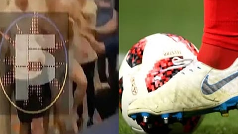 Russian Ukraine Football Club Players Fight