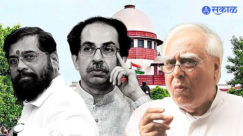 Thackeray vs Shinde: सुनावणीदरम्यान सिब्बल अडचणीत; युक्तीवादातील तफावत आली समोर