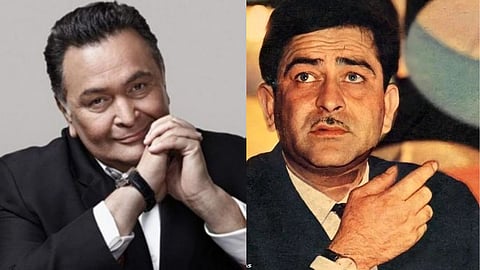 Raj kapoor & Rishi Kapoor