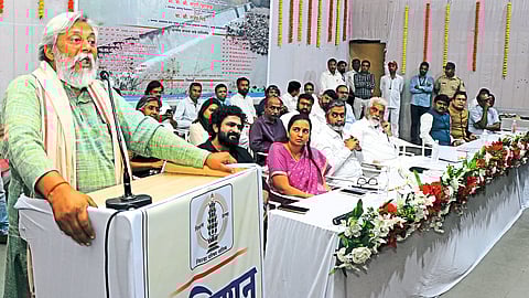 Raosaheb Thorat Hall: Water expert Dr. Rajendra Singh.