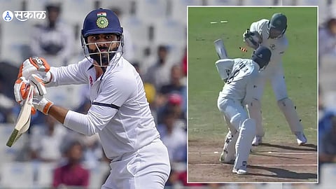 IND vs AUS 1st test Todd Murphy clean-bowled-ravindra jadeja