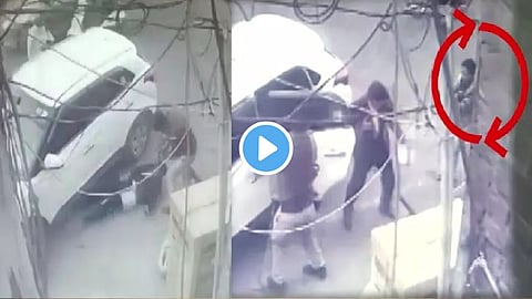 Video : प्रयागराजमध्ये हत्येचा थरार! खूनाच्या घटनेतील साक्षीदार अन् पोलिसावर बेछूट गोळीबार