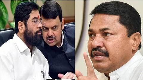 Devendra Fadnavis, Eknath Shinde and Nana Patole