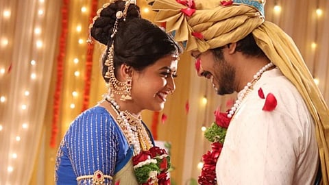 raj kaveri wedding special ukhana Bhagya Dile Tu Mala serial colors marathi
