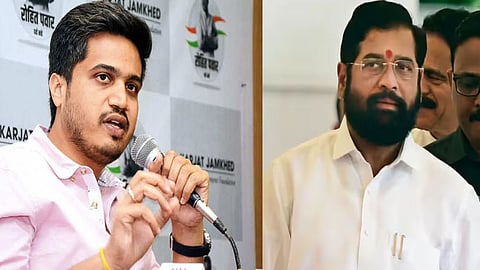 Rohit Pawar and Eknath Shinde