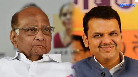 Sharad Pawar Devendra Fadnavis