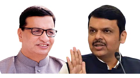 Balasaheb Thorat and Devendra Fadnavis