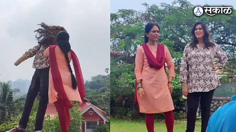 actress mugdha godbole shared video of satvya mulichi satavi mulagi serial murder scene how rupali kills mamata