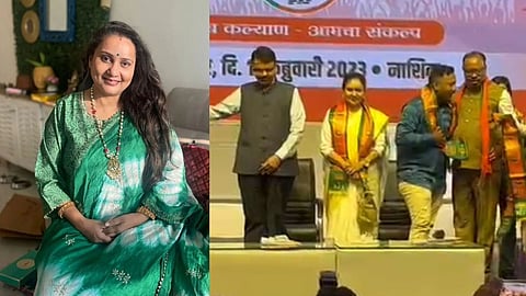 priya berde, priya berde in bjp, devendra fadanvis